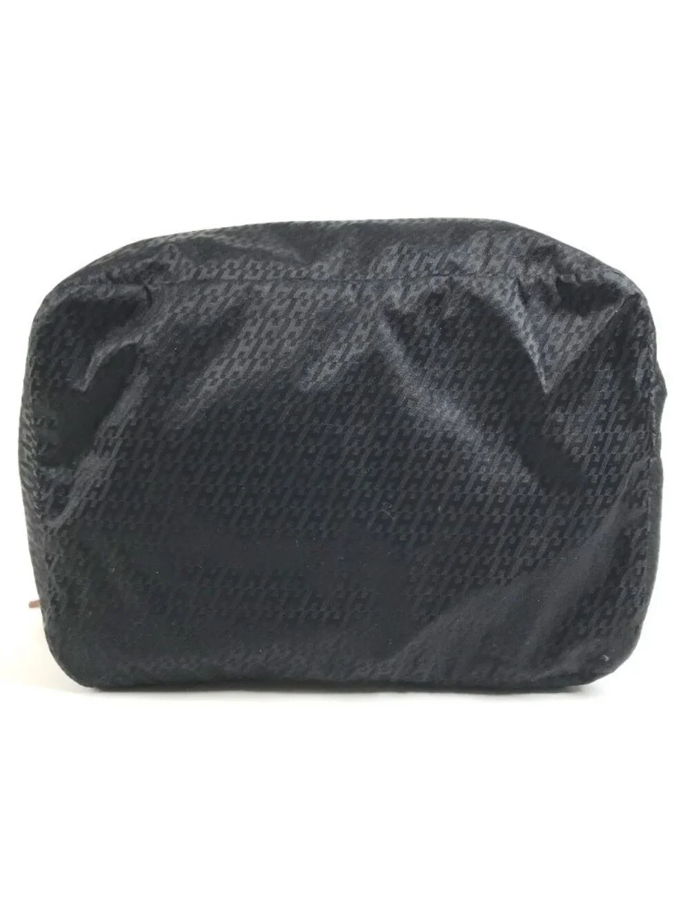 Hermes Pouch Voyage Mini Silk Black